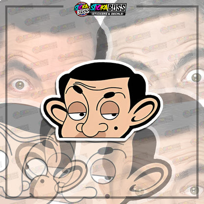 MR.BEAN | PEEKER STICKER【VINYL PRINTED】( LAMINATED / WATERPROOF )