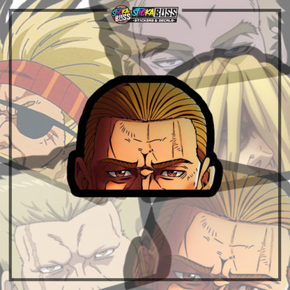 VINLAND  SAGA | ANIME PEEKER STICKER【VINYL PRINTED】( LAMINATED / WATERPROOF )