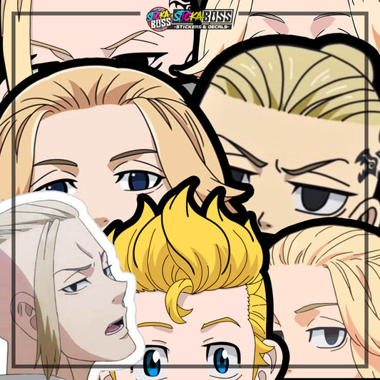 TOKYO REVENGERS | ANIME PEEKER STICKER【VINYL PRINTED】( LAMINATED / WATERPROOF )