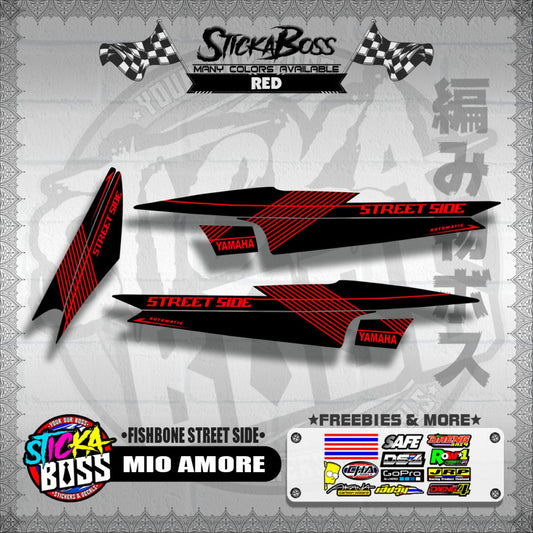MIO AMORE DECALS ( FISHBONE STREET SIDE )【WITH FREEBIES】