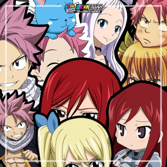 FAIRYTAIL | ANIME PEEKER STICKER【VINYL PRINTED】( LAMINATED / WATERPROOF )