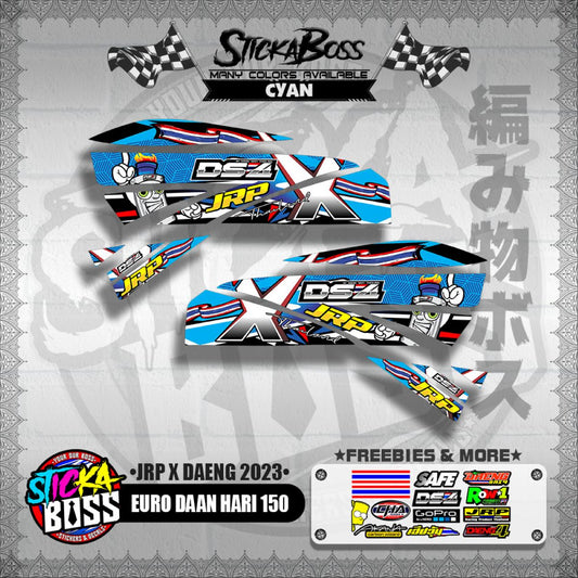 EURO DAAN HARI 150 DECALS ( JRP X DAENG 2023 )【WITH FREEBIES】