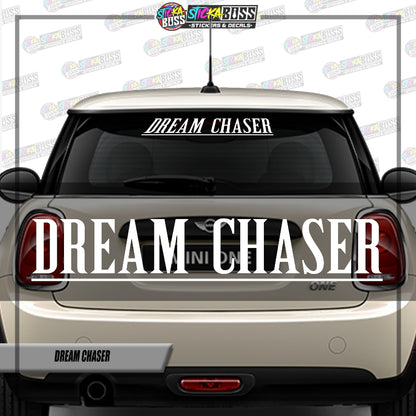 DREAM CHASER ( VINYL CUT-OUT STICKER DECALS )【Stickaboss】