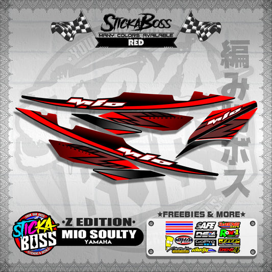 MIO SOULTY DECALS ( Z EDITION )【WITH FREEBIES】