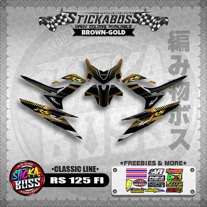 RS 125 FI DECALS ( CLASSIC LINE)【WITH FREEBIES】