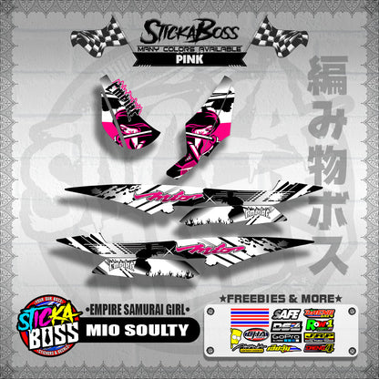 MIO SOULTY DECALS ( EMPIRE SAMURAI GIRL )【WITH FREEBIES】