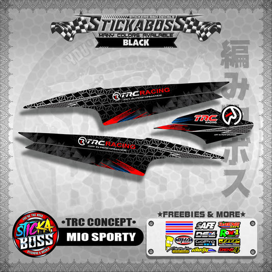 MIO SPORTY STICKER DECALS ( TRC CONCEPT )【WITH FREEBIES】