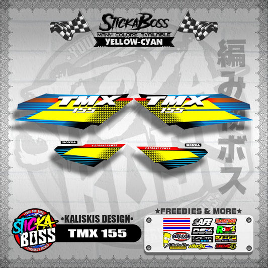 TMX 155 DECALS ( KALISKIS DESIGN )【WITH FREEBIES】