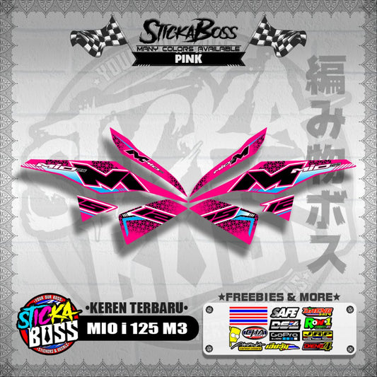 MIO i 125 M3 DECALS ( KEREN TERBARU )【WITH FREEBIES】