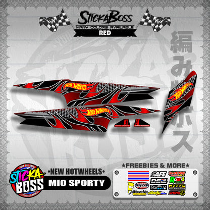 MIO SPORTY DECALS ( NEW HOTWHEELS )【WITH FREEBIES】