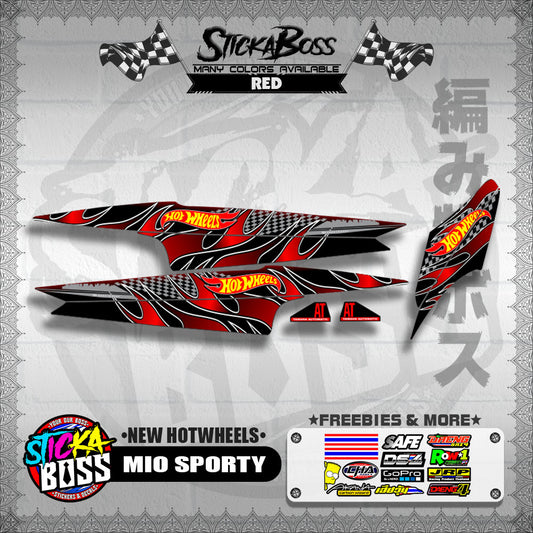 MIO SPORTY DECALS ( NEW HOTWHEELS )【WITH FREEBIES】