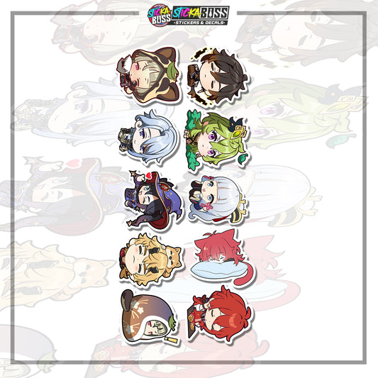 GENSHIN   | STICKER SET ( ANIME VINYL STICKER DECALS )【Stickaboss】
