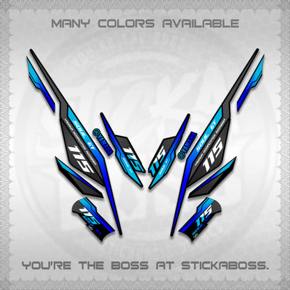 MIO SOUL I 115 GT INDO DECALS (0002 DESIGN)STICKER DECALS By STICKABOSS