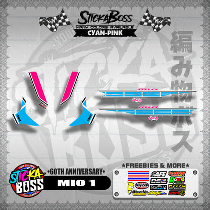 MIO 1 DECALS ( 60TH ANNIVERSARY )【WITH FREEBIES】