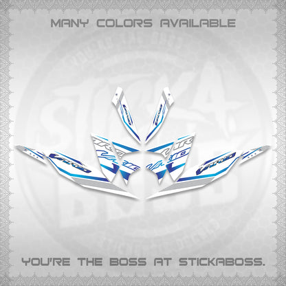 CLICK 125 V4 VARIO DECALS (2026 WHITE EDITION DESIGN) STICKER KITS By STICKABOSS