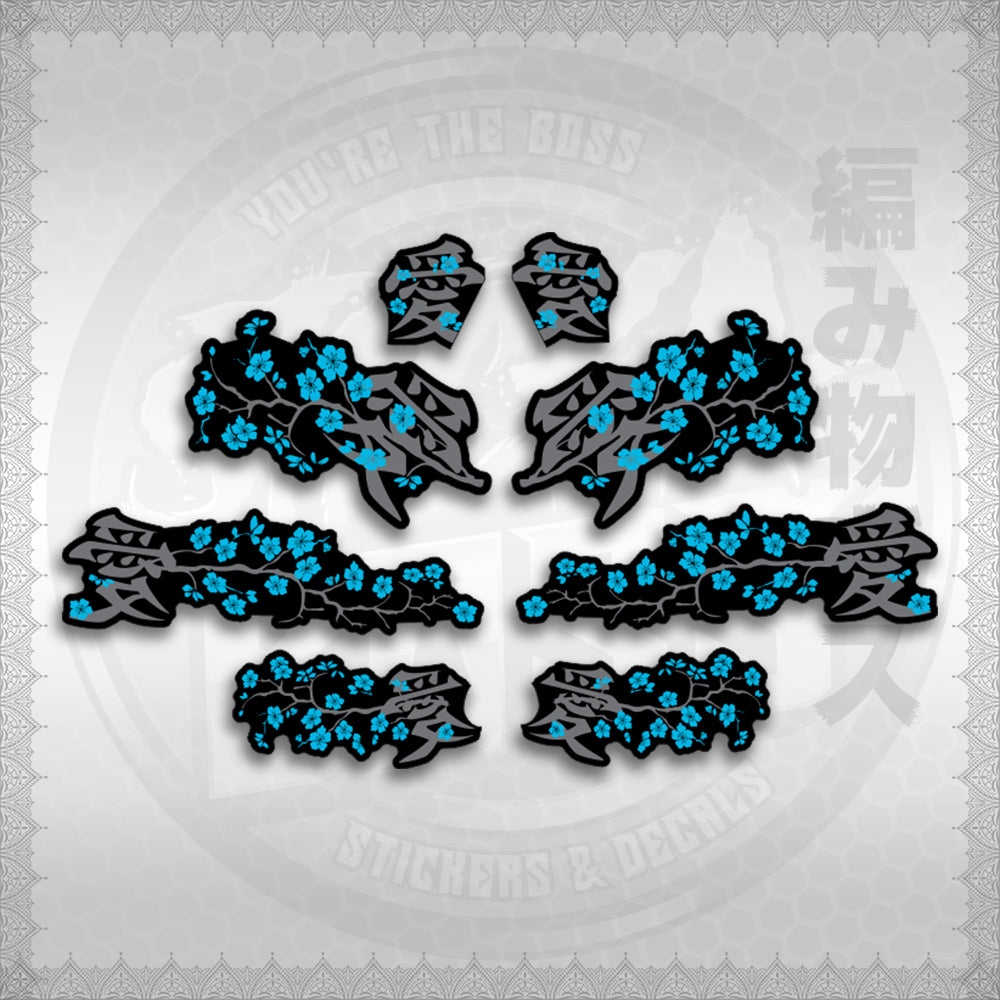 STICKER DECALS for NMAX V1 INDO (NV1SAXFL) By STICKABOSS (SOFIE LAMINATED WATERPROOF)