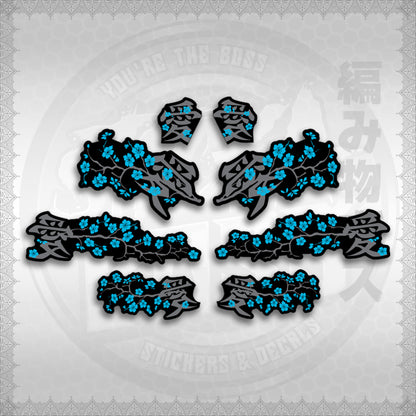 STICKER DECALS for NMAX V1 INDO (NV1SAXFL) By STICKABOSS (SOFIE LAMINATED WATERPROOF)