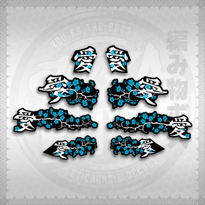 STICKER DECALS for NMAX V3 TURBO INDO (NV3SAXFL) By STICKABOSS (SOFIE LAMINATED WATERPROOF)