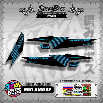 MIO AMORE DECALS ( FISHBONE STREET SIDE )【WITH FREEBIES】