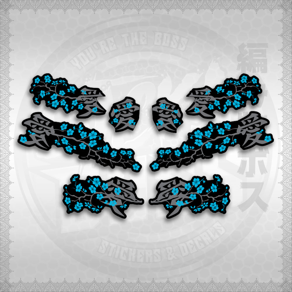 STICKER DECALS for NMAX V2 INDO (NV2SAXFL) By STICKABOSS (SOFIE LAMINATED WATERPROOF)