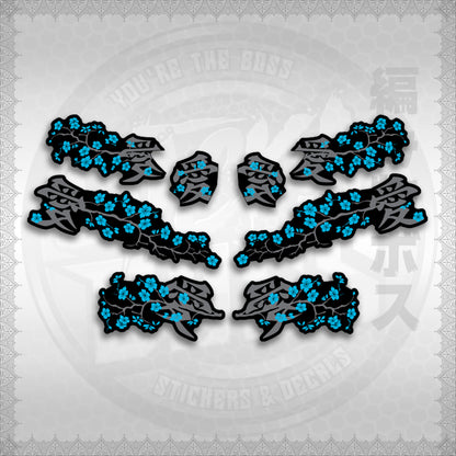 STICKER DECALS for NMAX V2 INDO (NV2SAXFL) By STICKABOSS (SOFIE LAMINATED WATERPROOF)