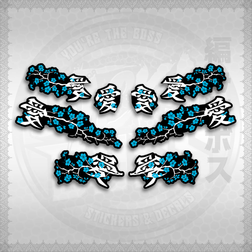 STICKER DECALS for NMAX V2 INDO (NV2SAXFL) By STICKABOSS (SOFIE LAMINATED WATERPROOF)