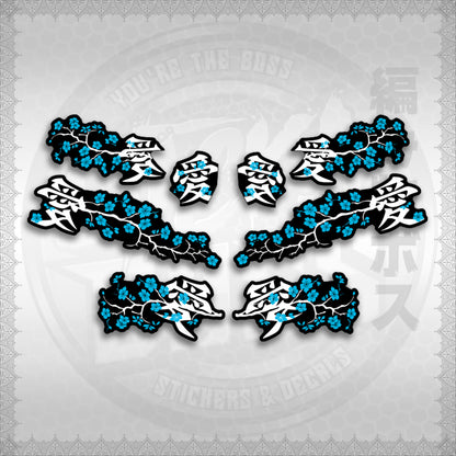 STICKER DECALS for NMAX V2 INDO (NV2SAXFL) By STICKABOSS (SOFIE LAMINATED WATERPROOF)