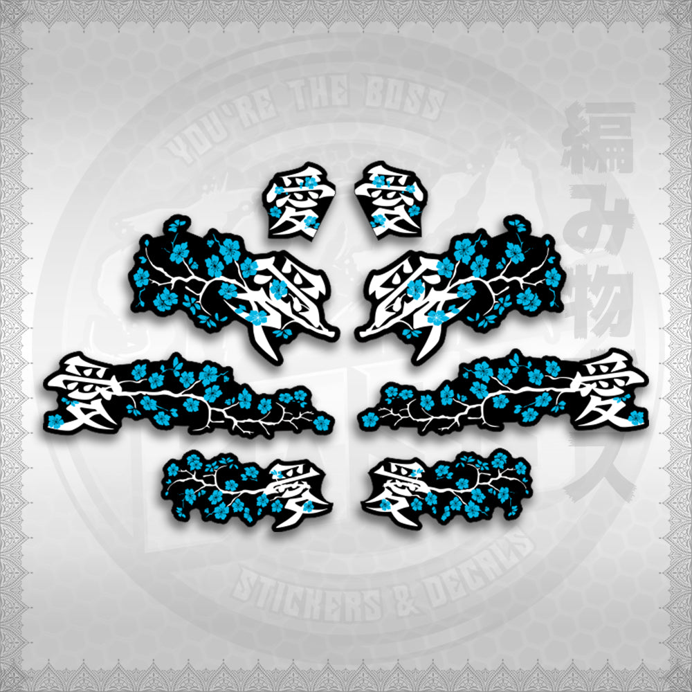 STICKER DECALS for NMAX V1 INDO (NV1SAXFL) By STICKABOSS (SOFIE LAMINATED WATERPROOF)