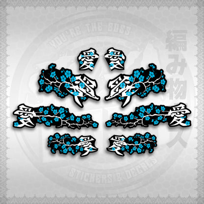 STICKER DECALS for NMAX V1 INDO (NV1SAXFL) By STICKABOSS (SOFIE LAMINATED WATERPROOF)