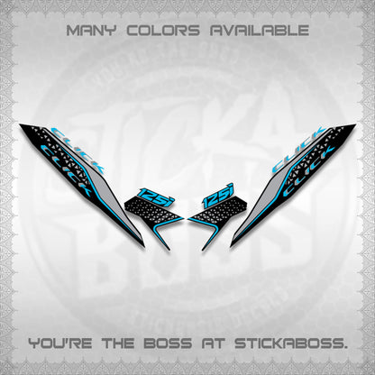 CLICK 125i V3 DECALS(2026 DEKAPAN SEMBILAN DESIGN)STICKER DECALS BY STICKABOSS