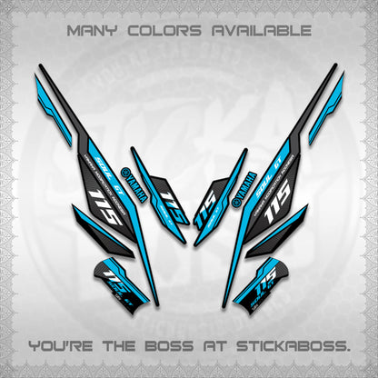 MIO SOUL I 115 GT INDO DECALS (0002 DESIGN)STICKER DECALS By STICKABOSS