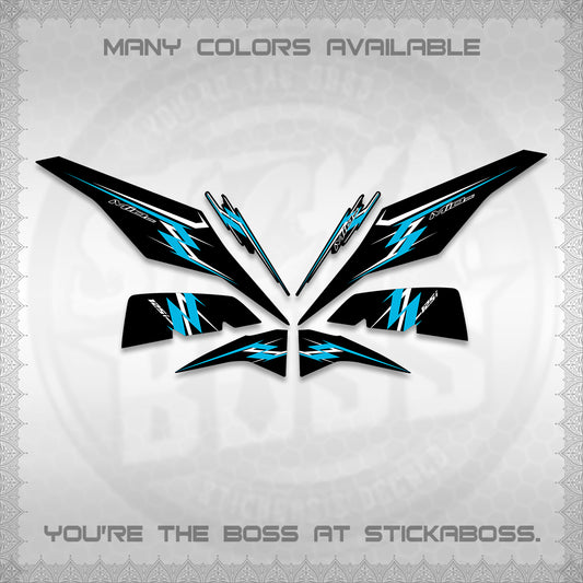 MIO I 125 M3 INDO DECALS (A25 VARIASI) STICKER DECALS By STICKABOSS