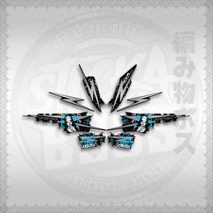 STICKER DECALS for AEROX 155 V2 MALAYSIAN (AV2STLASA) By STICKABOSS (SOFIE LAMINATED WATERPROOF)