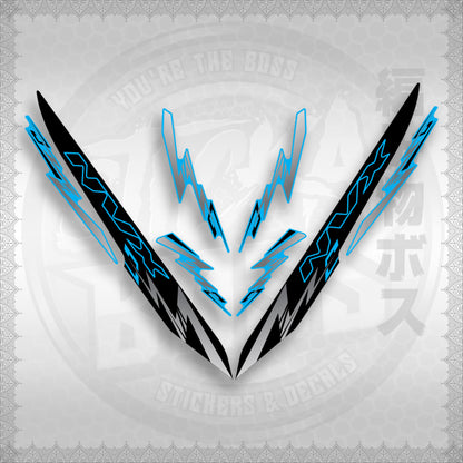 AEROX 155 V1 INDO-MALAY CONCEPT ( NVX ALPHA x OMEGA ) STICKER DECALS By STICKABOSS