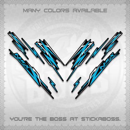 NMAX V2 DECALS (2024 NM A8 STYLE) STICKER DECALS By STICKABOSS