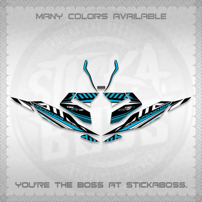 CLICK 125 V4 VARIO DECALS (2026 VR0007 DESIGN) STICKER KITS By STICKABOSS
