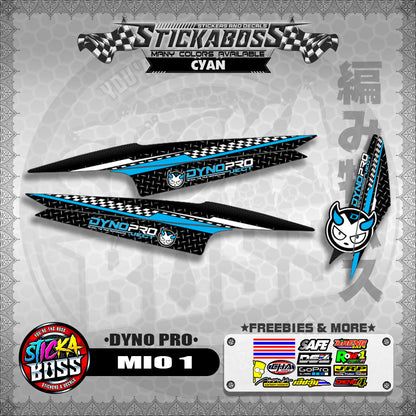 MIO 1 STICKER DECALS ( DYNO PRO )【WITH FREEBIES】