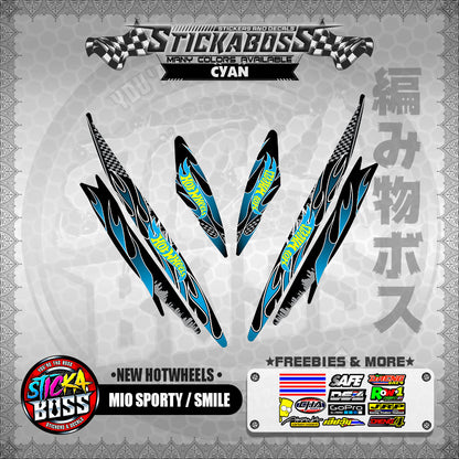 MIO SPORTY / SMILE DECALS ( NEW HOTWHEELS )【WITH FREEBIES】