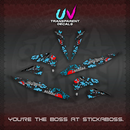 BEAT V2 UV TRANSPARENT INDO DECALS (2026 SAKURA NEW STYLE)STICKER DECALS By STICKABOSS