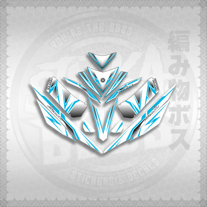 STICKER DECALS for MIO 4 (MIRGADEFOWH) By STICKABOSS (SOFIE LAMINATED WATERPROOF)