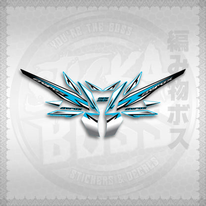 STICKER DECALS for AEROX 155 V2 MALAYSIAN (AV220SHCO) By STICKABOSS (SOFIE LAMINATED WATERPROOF)