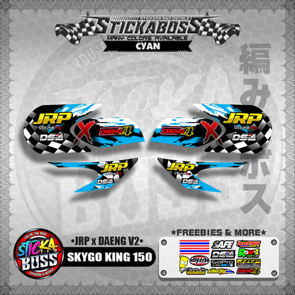 SKYGO KING 150 DECALS ( JRP x DAENG V2 )【WITH FREEBIES】