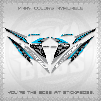 CLICK 125 V2 VARIO DECALS (2018–2022 STYLE DESIGN) STICKER DECALS BY STICKABOSS