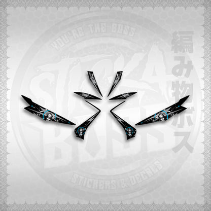 STICKER DECALS for MIO SOUL I CARB MALAYSIAN (MSILASA) By STICKABOSS (SOFIE LAMINATED WATERPROOF)