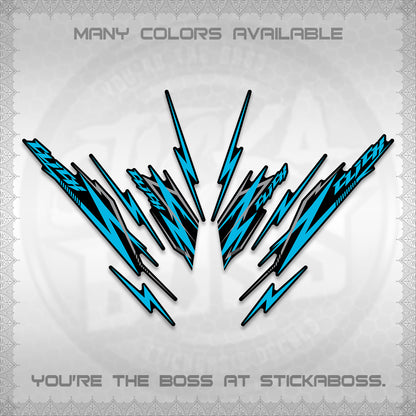 CLICK 125 V2 INDO DECALS (2024 CL 00-A8 STYLE) STICKER KITS By STICKABOSS