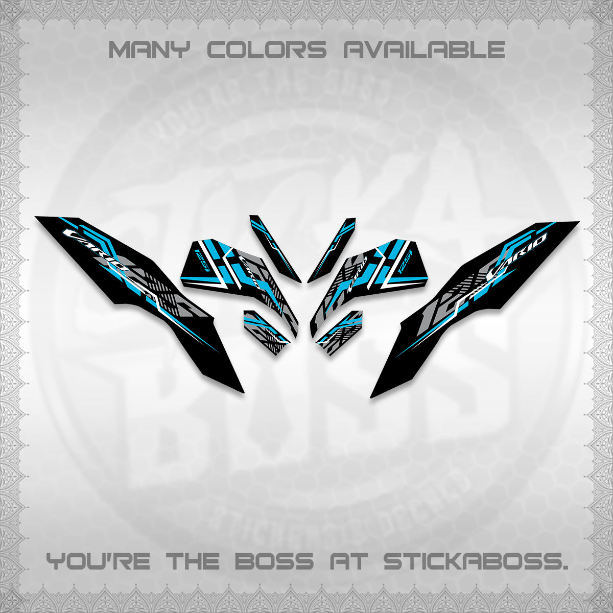 CLICK 125 V3 VARIO DECALS (2024 STRIPING MINIMALIST 001) STICKER DECALS By STICKABOSS (Copy) (Copy) (Copy) (Copy)