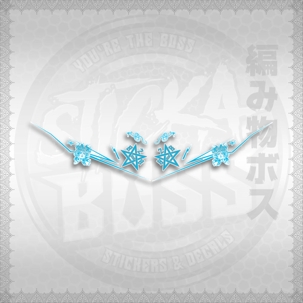 STICKER DECALS for ADV 160 (A160MESN) By STICKABOSS (SOFIE LAMINATED WATERPROOF) (Copy)