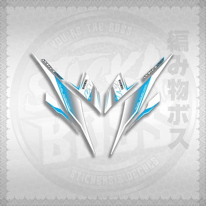 STICKER DECALS for MIO I 125 M3 (MIISTMOFOWH) By STICKABOSS (SOFIE LAMINATED WATERPROOF)