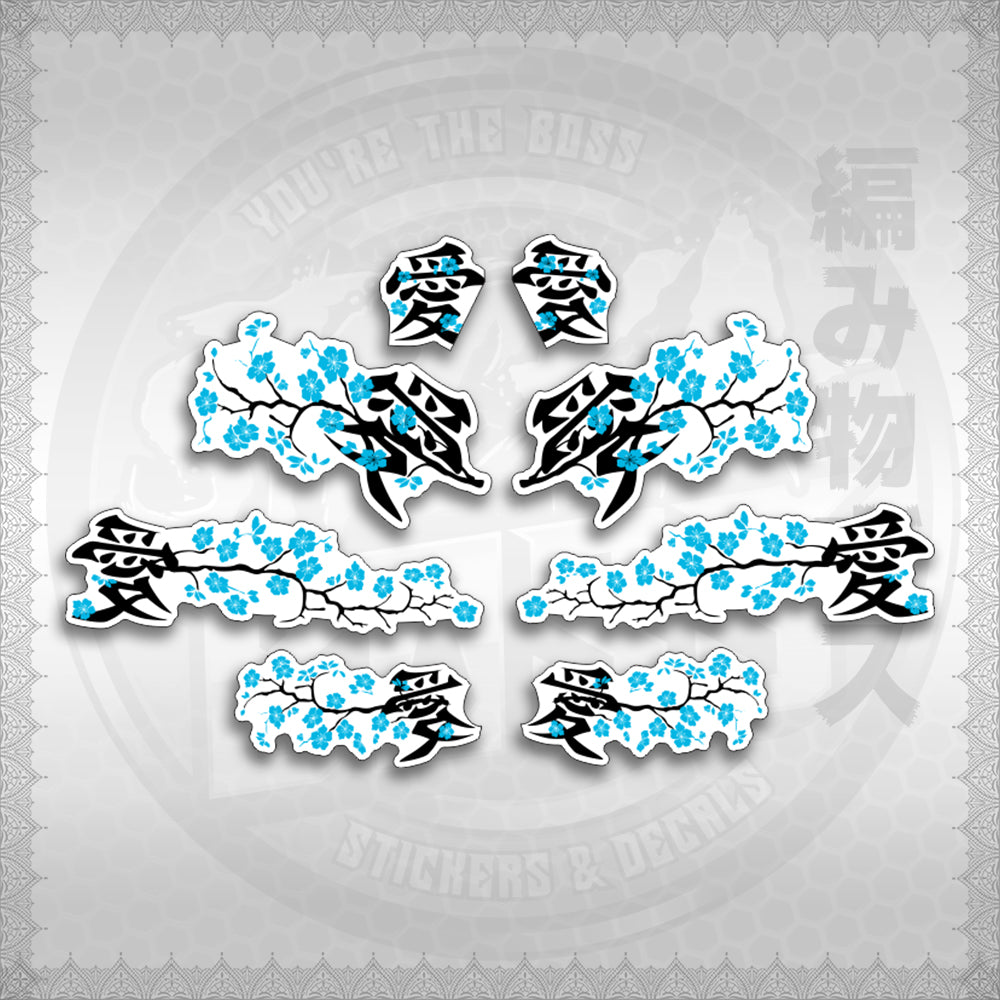 STICKER DECALS for NMAX V1 INDO FOR WHITE (NV1FWSAXFL) By STICKABOSS (SOFIE LAMINATED WATERPROOF)