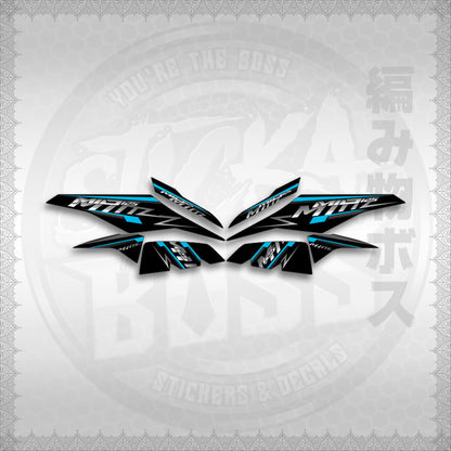 STICKER DECALS for MIO I 125 M3 INDO (MIRSTMIZ) By STICKABOSS (SOFIE LAMINATED WATERPROOF)